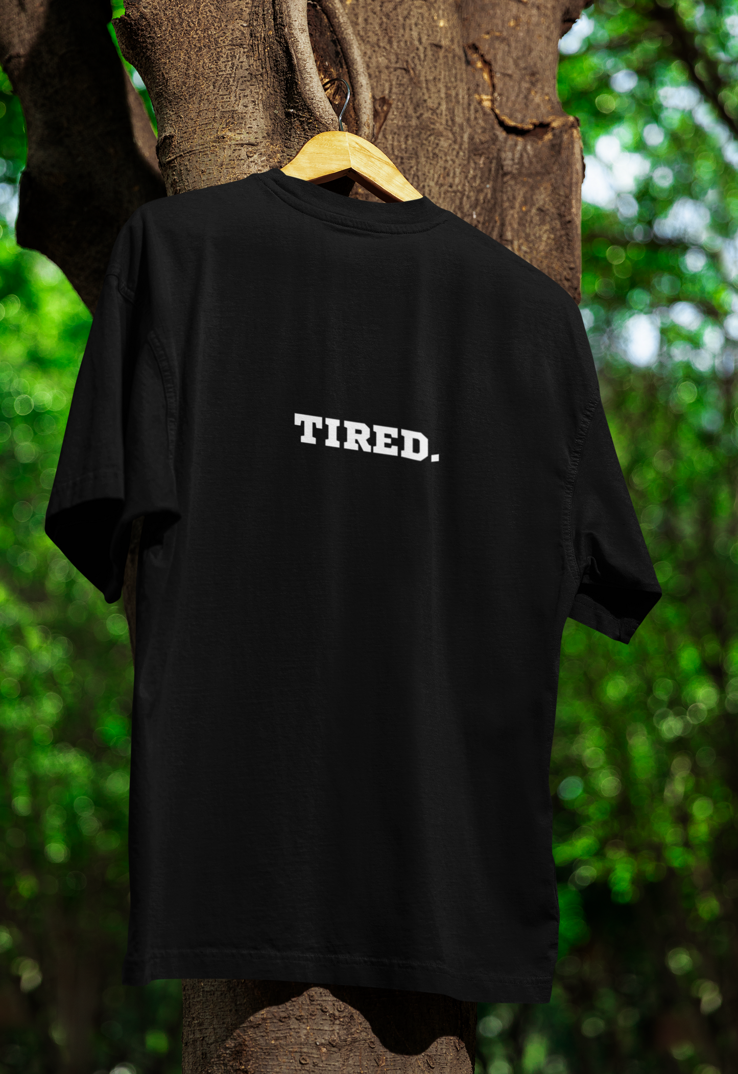 Tired.